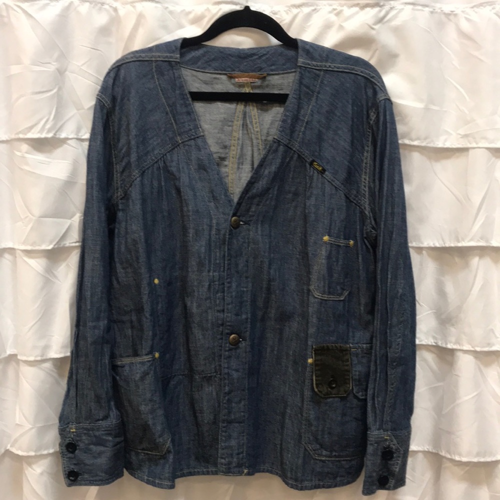 Kapital men’s denim jacket sized large